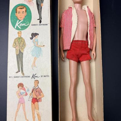 Vintage 1962 Ken Doll in Box