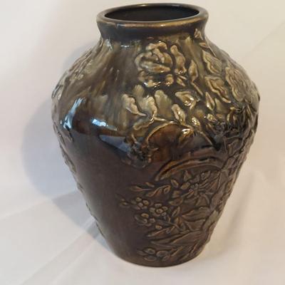 Three Matching Roseville Pottery Vases (O-BBL)