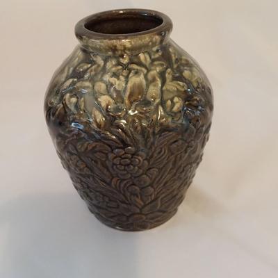 Three Matching Roseville Pottery Vases (O-BBL)