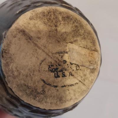 Three Matching Roseville Pottery Vases (O-BBL)