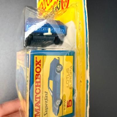 Vintage Mint on Card 1969 Matchbox Lotus Europa