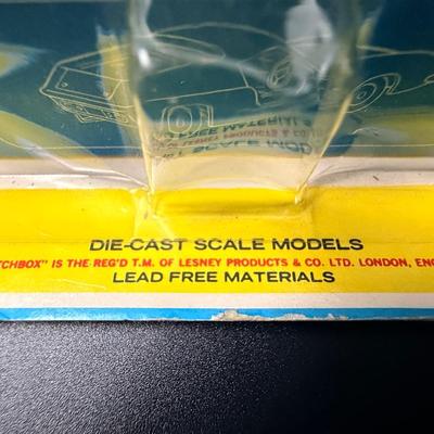 Vintage Mint on Card 1969 Matchbox Lotus Europa