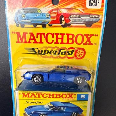 Vintage Mint on Card 1969 Matchbox Lotus Europa