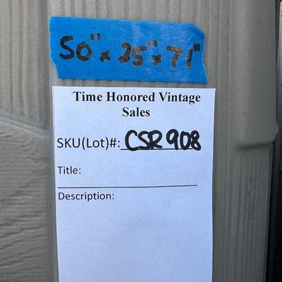 Rubbermaid vertical storage shed with barn doors