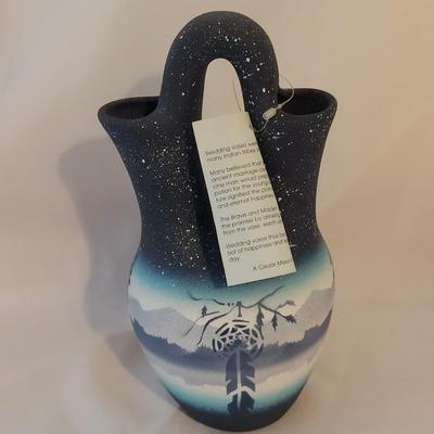 Three Signed Cedar Mesa Pottery Pieces (O-BBL)