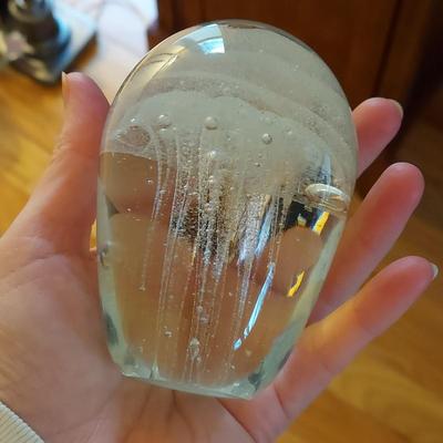 Marine Themed Blown Glass Paperweights (O-BBL)