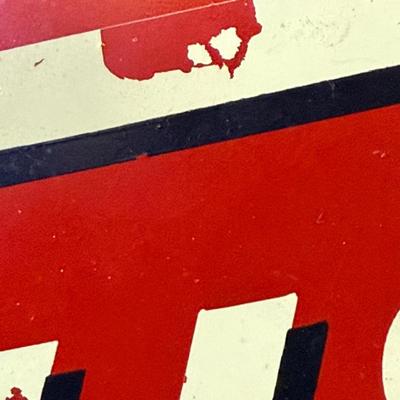 Vintage Metal Toys Sign