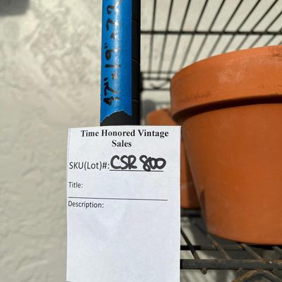 Strudy metal shelf unit contents not included