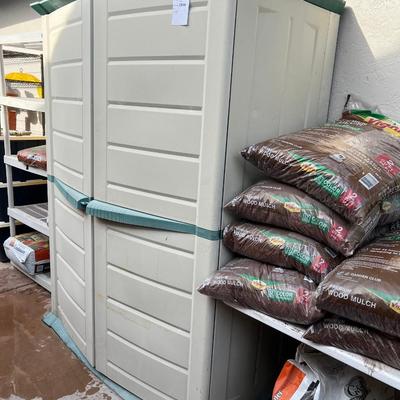 large garden storage cabinet shed Contents are NOT included