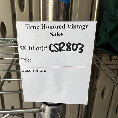 adjustable metal shelving unit