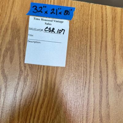 32X25X80 Pressboard storage