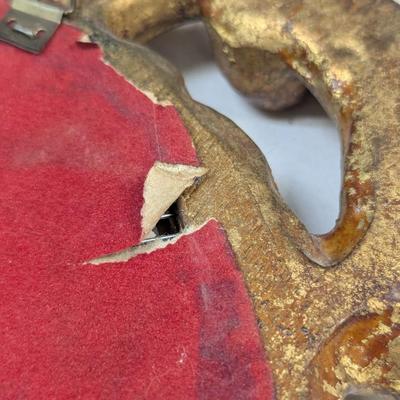 Italian Rococo Baroque Gilt Wood Mirror