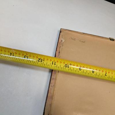 Signed Castello di Ferro Drawing Approx 11" x 9" French Buildings Landmarks