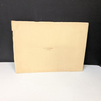 E.A. Schaack Vintage Souvenir Photo Album Luxembourg