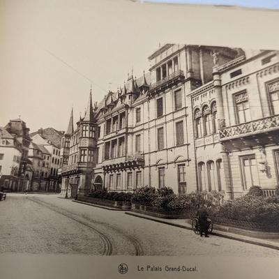 E.A. Schaack Vintage Souvenir Photo Album Luxembourg