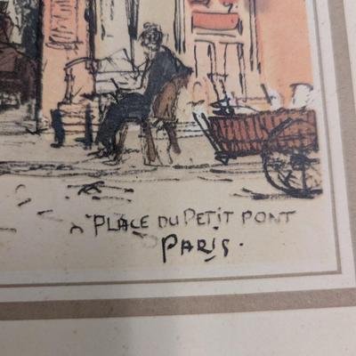 Prints Of French Landmark Buildings