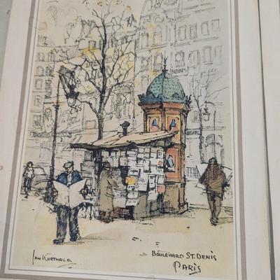 Prints Of French Landmark Buildings