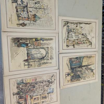 Prints Of French Landmark Buildings