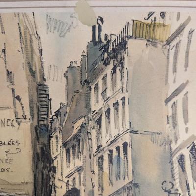 Prints Of French Landmark Buildings