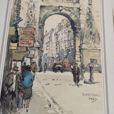 Prints Of French Landmark Buildings