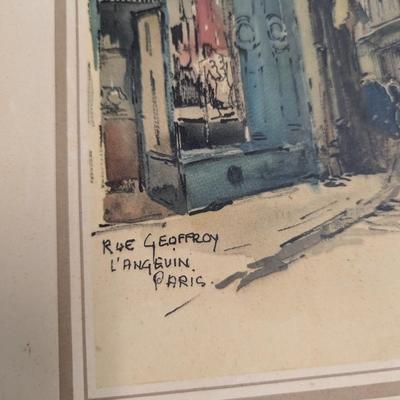 Prints Of French Landmark Buildings