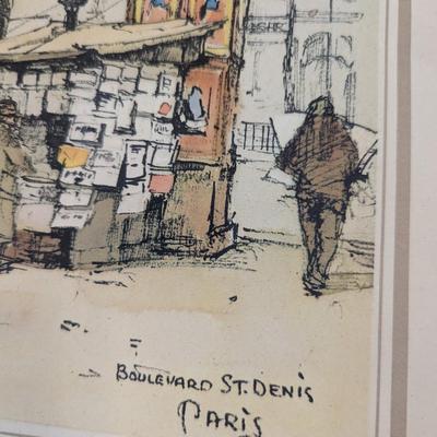 Prints Of French Landmark Buildings