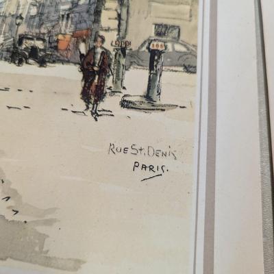 Prints Of French Landmark Buildings