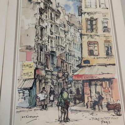 Prints Of French Landmark Buildings