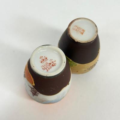 LOT 23: Collection of Mini Porcelain Vases made in Japan