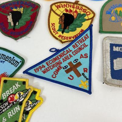 LOT 24: Large Collection of Vintage Patches