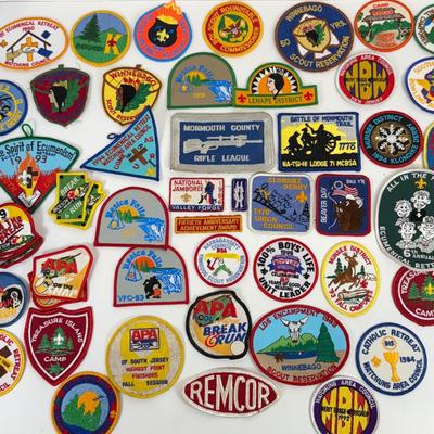 LOT 24: Large Collection of Vintage Patches