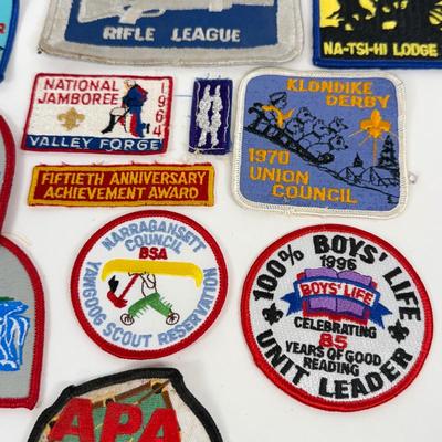 LOT 24: Large Collection of Vintage Patches