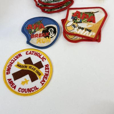 LOT 24: Large Collection of Vintage Patches