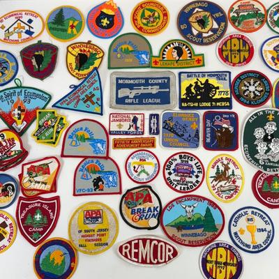 LOT 24: Large Collection of Vintage Patches