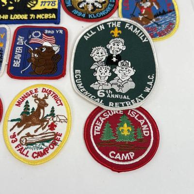 LOT 24: Large Collection of Vintage Patches