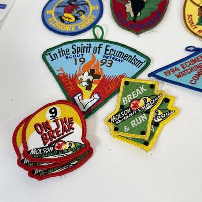 LOT 24: Large Collection of Vintage Patches