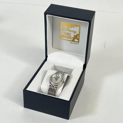 LOT 30: Fashion Jewelry in Original Boxes - Disney Time Works Watch and More