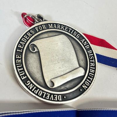 LOT 33: Commemorative Framed Korean War Wire Fence Piece, Swiss Army Knife and More