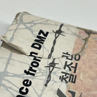 LOT 33: Commemorative Framed Korean War Wire Fence Piece, Swiss Army Knife and More