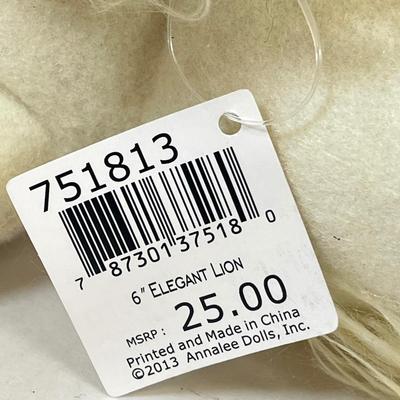 LOT 34: Annalee Christmas Dolls - Elves, Snowman, Lion