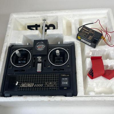 LOT 35: Vintage Toys - Tyco Locomotive, RC Controller and More