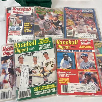 LOT 39: Sports Memorabilia - Mark Sanchez N.Y. Jets Jersey, Baseball Digest Magazine Collection - Baseball, Football Basketball Cards