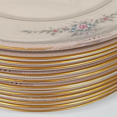 LOT 44: Set of (14) Lenox Riverdale Dinner Plates