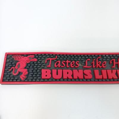 LOT 45: Budweiser Retro Bar Gift Set, Team Tabasco Straw Hat & Mermaid and Totem Pole Bottle Openers