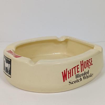 LOT 49: Quality Importers Trading Co Humidor with Vintage Ashtrays