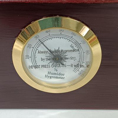 LOT 49: Quality Importers Trading Co Humidor with Vintage Ashtrays