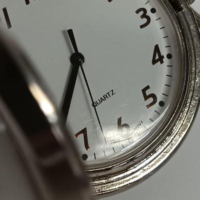 LOT 50: Trump Marina Limited Edition Pocket Watch, U.S. Flag in Box & More