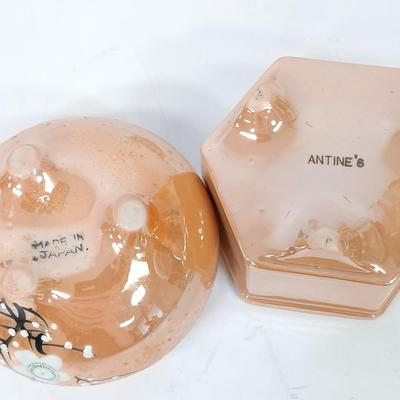 LOT 52: Japanese Porcelain Lustreware, Angel Brand Ukiyoe Playing Cards & More