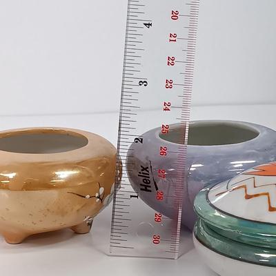 LOT 52: Japanese Porcelain Lustreware, Angel Brand Ukiyoe Playing Cards & More