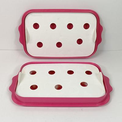 LOT 55: Vintage Tupperware Animal Jello Molds, Packette, Servalier & More